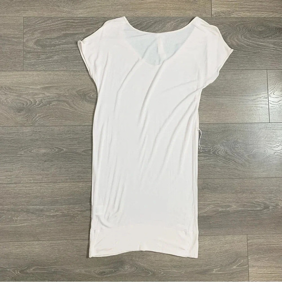 Y2k 2000s Aritzia Community T-shirt Dress short sleeves Pale Pink Size XS - Picture 11 of 11